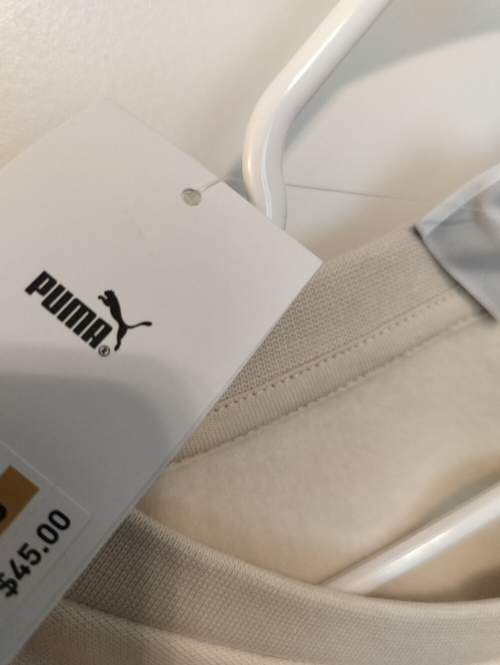 Puma Neutral Tone Pullover Sweatshirt - Picture 4 of 4